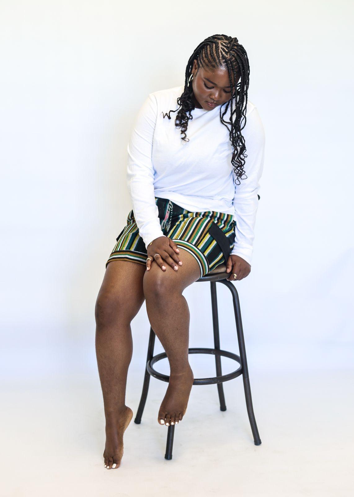 Vintage Asooke Short TAF 001