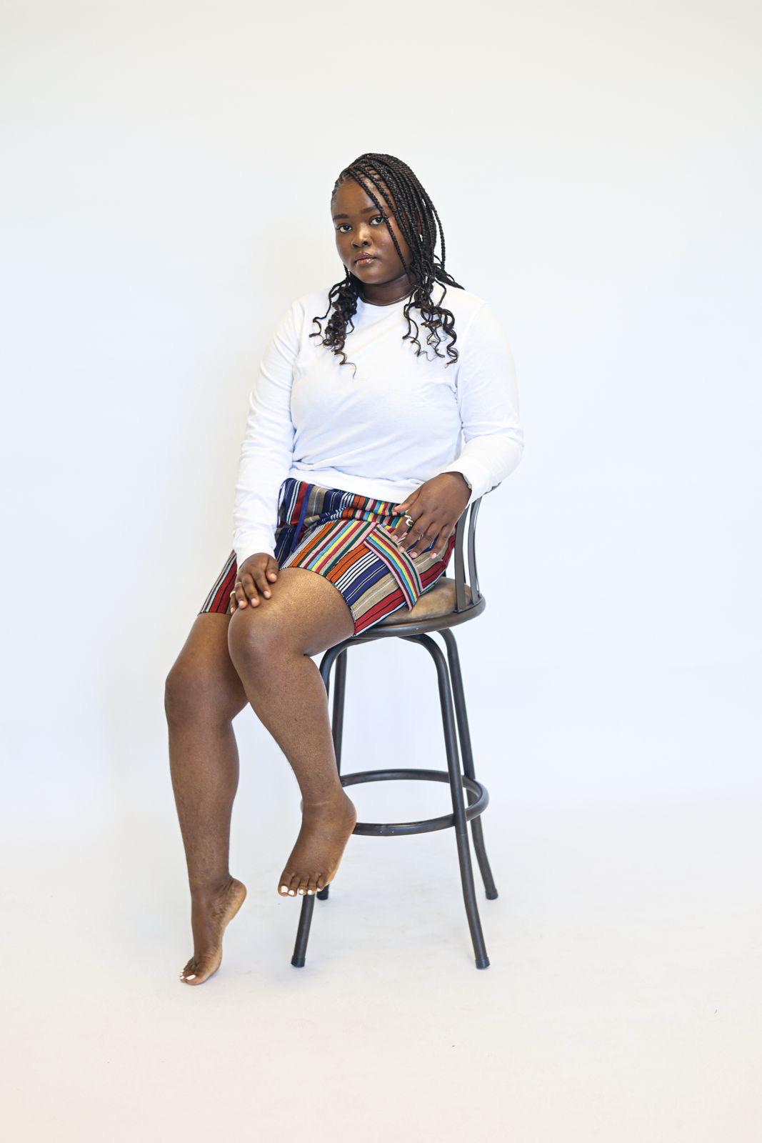 Vintage Asooke Short TAF 003