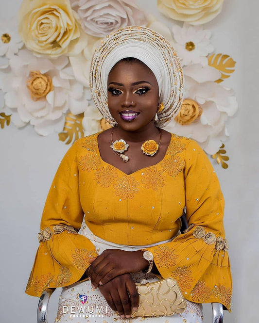 Head Tie and Shoulder Wrap Set 4