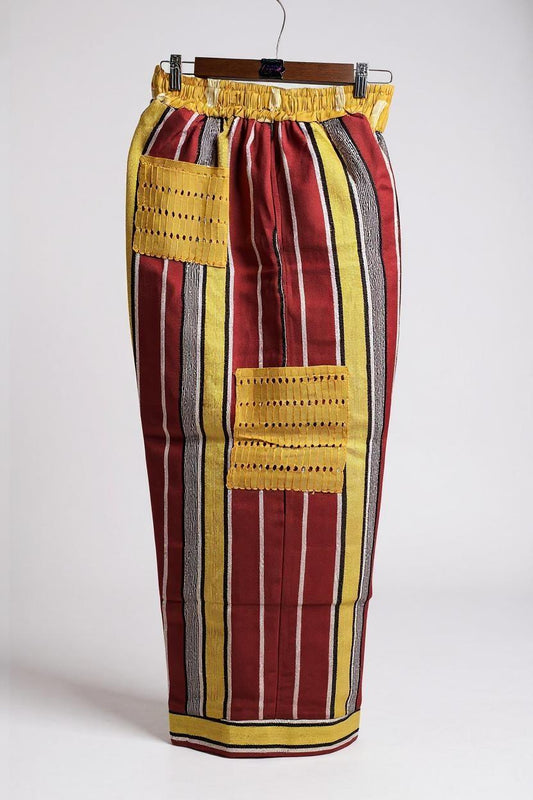 Aso Oke Vintage Pants TAF 0001